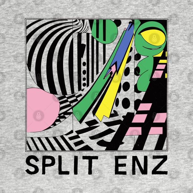 Split Enz --- Fan Tribute Art by unknown_pleasures